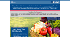Desktop Screenshot of myinovabenefits.com